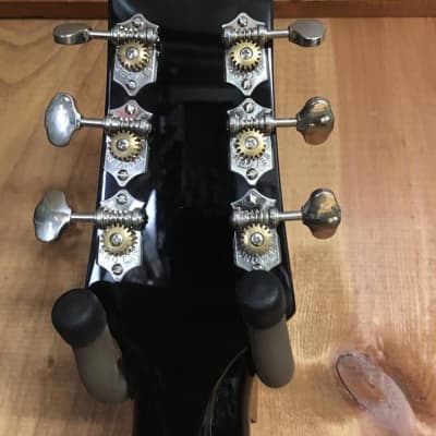 The Loar LH-350 Archtop Black Store Demo | Reverb