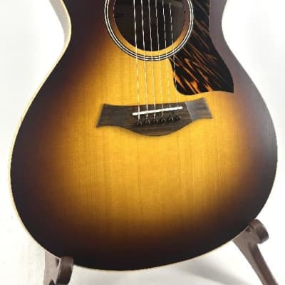 Taylor AD12e-SB Acoustic Electric Guitar Tobacco Sunburst with gigbag Serial #:1208042007 image 3