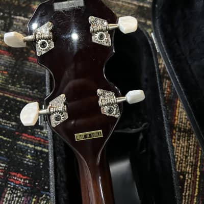 Used Austin 5 string banjo w/ pickup and case image 5