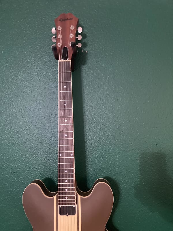 Epiphone Tom DeLonge Signature ES-333 2008 - 2019 - Brown with 