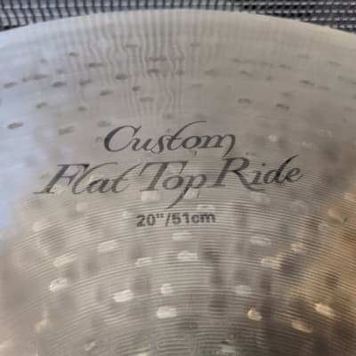 New! Zildjian 20" K Custom Flat Top Ride Cymbal - Classic Sound! image 2