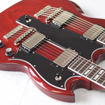 Gibson EDS-1275 Doubleneck Cherry Red Gloss image 10