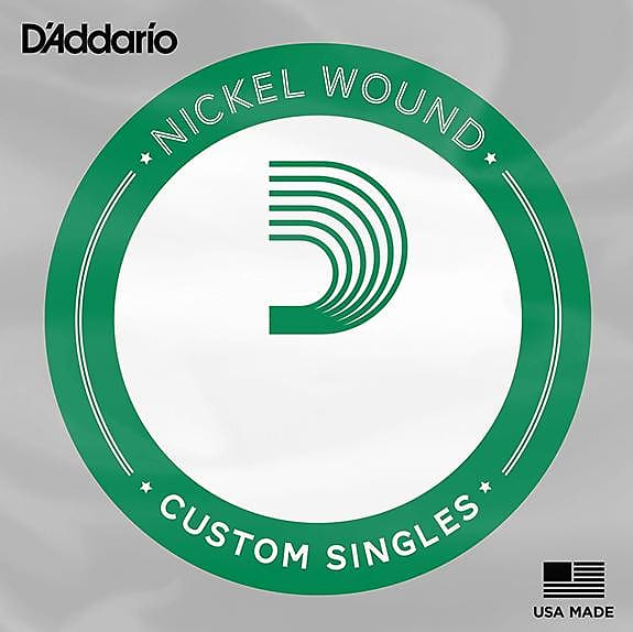 D'Addario NW048 Single Nickel Wound Electric Guitar String image 1