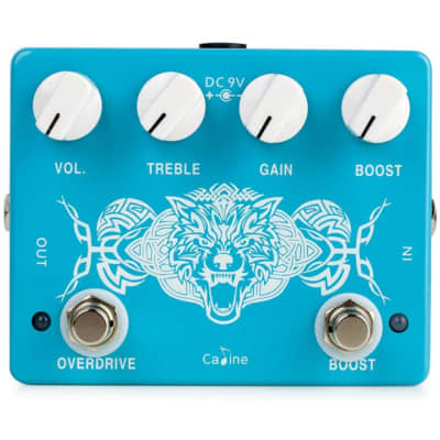 Caline CP-79 Wolfpack Overdrive Boost Overdrive Electric Guitar Effect Pedal for sale