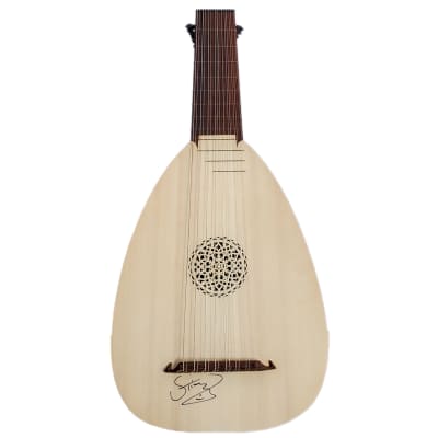 LUTE AUTOGRAPHED BY STING #1 - The David Leach Collection image 1