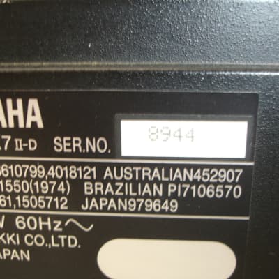 Yamaha DX7IID 61-Key Synthesizer Keyboard image 16