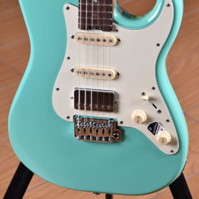 Schecter Traditional Route 66 Kingman HSS Surf Green image 2