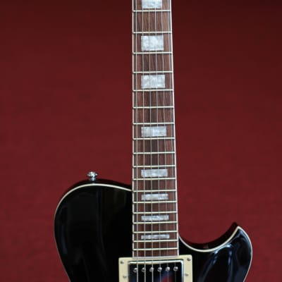 Reverend Roundhouse Electric Guitar - Midnight Black image 5
