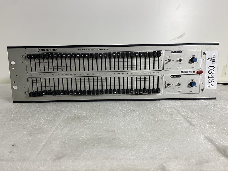 KLARK TEKNIK deals DN360 Stereo Dual 30 Band Equalizer xlr pro audio