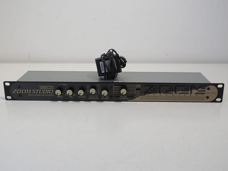 Zoom Japan Studio 1201 Digital Reverb Multi Effects Rack Reverb UK