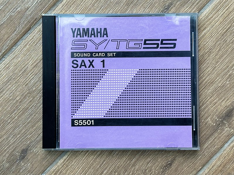 Yamaha SY/TG55 Sound Card Set - SAX 1 - S5501 1990