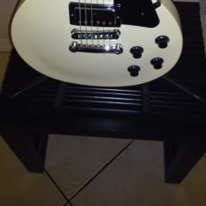 Gibson Les Paul Studio Mahogany 2011 Antique White image 2