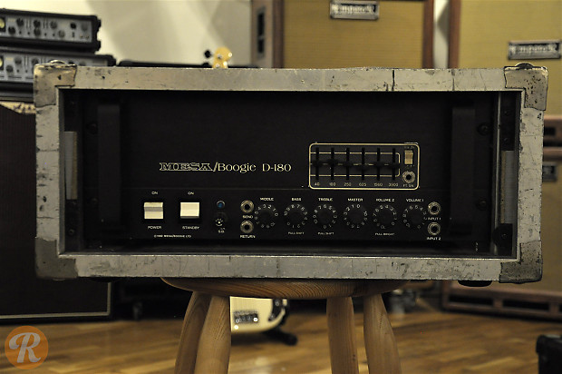 Mesa Boogie D-180 2-Channel 200-Watt Rackmount Bass Amp Head image 1