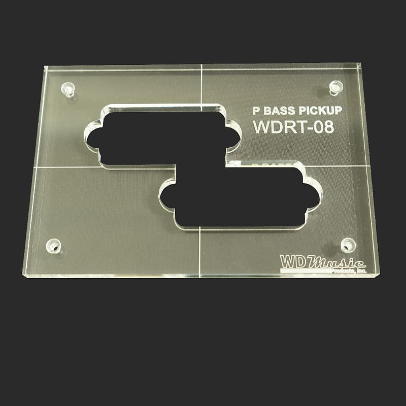 WD Routing Template For Precision Bass Pickup Reverb