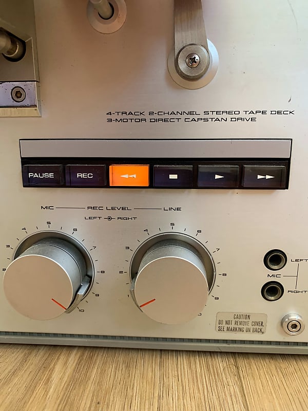 Akai GX-620 1/4 10.5” 4 Track Reel to Reel Tape Deck Pro Recorder 1980's