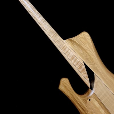 MG Bass Extreman  headless 4 strings  - Natural Satin image 4