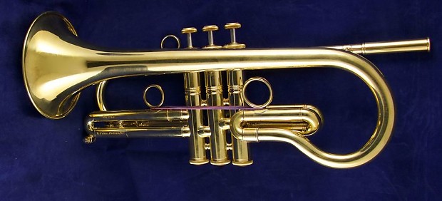 The New Puje Trumpet ACB Exclusive in raw brass