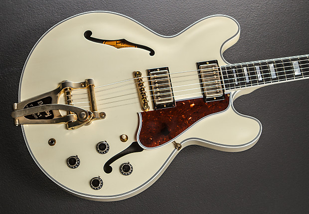 Gibson 2016 ES-355 VOS - Classic White w/Bigsby