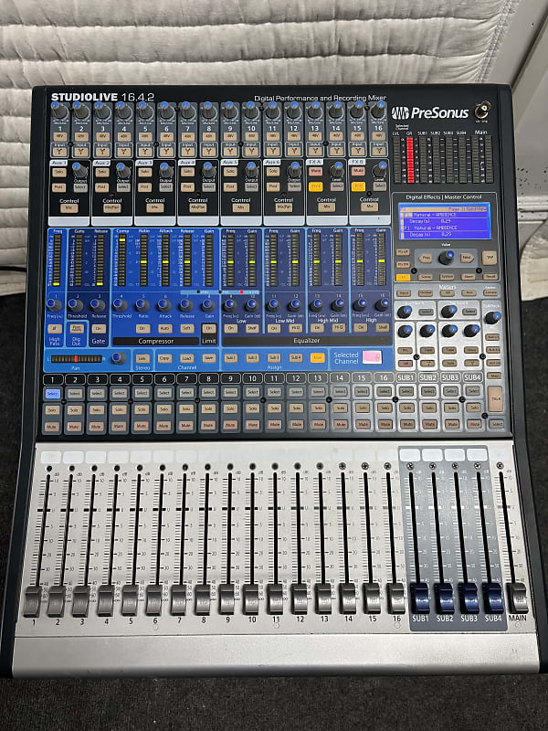 PreSonus StudioLive 16.4.2 | Reverb