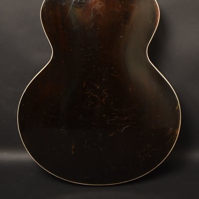 c. 1935 Cromwell By Gibson G-4 Archtop Acoustic Sunburst image 3