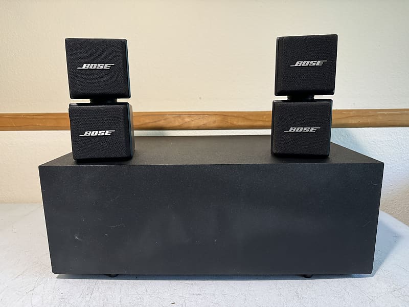 Bose AM-5 Acoustimass Speaker System Low Profile Subwoofer
