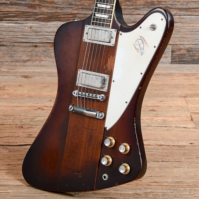 Gibson Custom Shop Johnny Winter Signature 1963 Firebird V Tom Murphy Aged Vintage Sunburst 2008 image 3