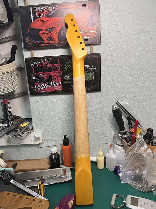 TELE Guitar Neck Relic Guitar Neck Handmade | Reverb