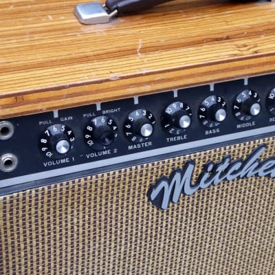 Mitchell PRO 100 1x12 All Tube Combo Rare Natural Finish Mesa Boogie Clone  Recently Serviced CRANKS! | Reverb