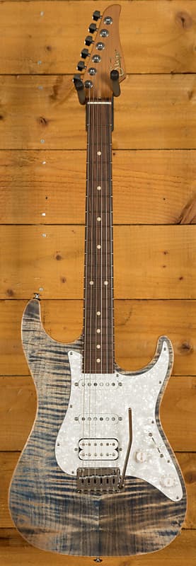 Suhr Standard Plus Trans Blue Denim/Slate Pau Ferro | Reverb