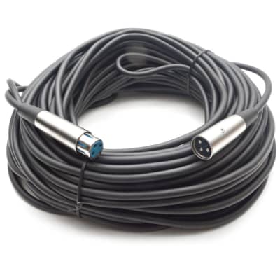 Seismic Audio - 2 Pack 100' DMX Cable XLR 3 Pin 100 Feet - DJ Lights - Lighting image 2