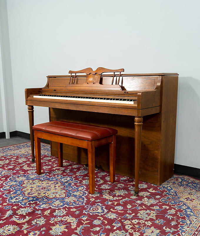 Wurlitzer Classic Upright Piano | Walnut | SN: 1103601 image 1