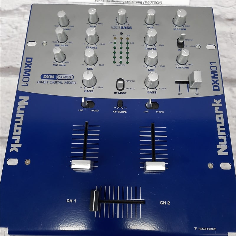【動作品】Numark dxm01 USB dj ミキサー Numark DXM01 DJ Mixer | Reverb