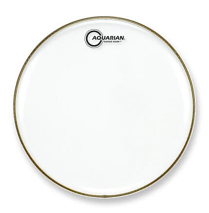 Aquarian 14" Classic Clear Snare Side image 1