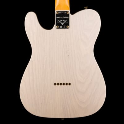 Fender Custom Shop Limited Edition 1959 Telecaster Journeyman Relic Aged White Blonde With Case image 12