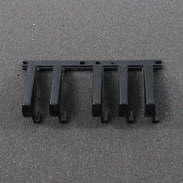 Korg MicroKorg Parts: One Octave Black Key Assembly AS-IS image 1