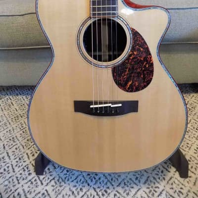 Prestige Eclipse Rosewood and Spruce with Fishman Ellipse Matrix Blend and Hard Shell Case for sale