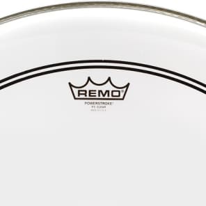 Remo Powerstroke P3 Clear Bass Drumhead - 24 inch with 2.5 inch Impact Pad image 2