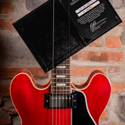 Gibson Custom Shop Nashville ES 335 1963 Cherry Block Inlays (Cod.1005) 2013 image 4