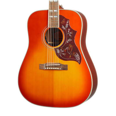 Epiphone Hummingbird Aged Cherry Sunburst Gloss Acoustic Guitar for sale