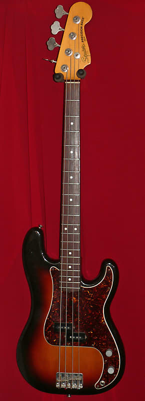 Squier Japan JV series Precision Bass - 1983 Sunburst