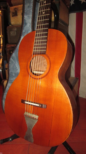 Circa 1931 Lakeside Parlor Guitar Natural image 1