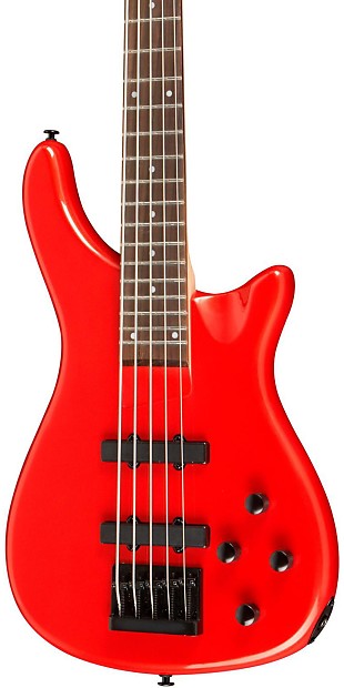 Rogue LX205B-CAR Series III 5-String Bass Candy Apple Red image 1