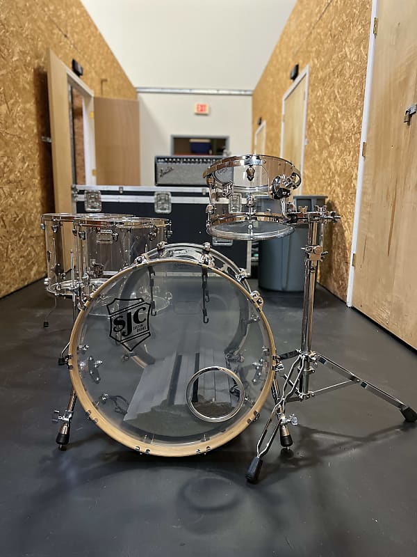 Sjc deals acrylic drums