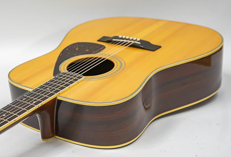 Vintage Yamaha FG 301 Orange Label Acoustic Guitar with Case