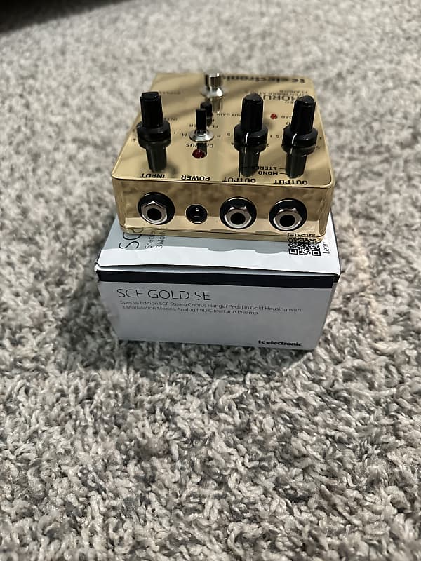 TC Electronic SCF Gold SE Special Edition Stereo Chorus + Pitch 