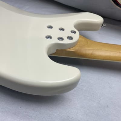 Schecter Diamond Series J5 J-5 LH Left-Handed Lefty 5-string Bass 2015 - White image 20