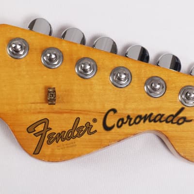 1971 Fender Coronado II Candy Apple Red Vintage American with Hardshell Case image 7