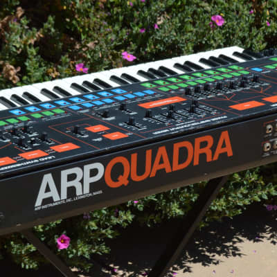 Restored Vintage ARP Quadra Synthesizer Keyboard with MIDI image 10