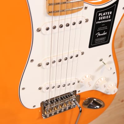 Fender Player Stratocaster - Maple Fingerboard, Capri Orange image 3