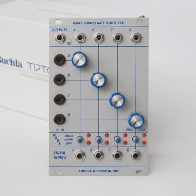 Tiptop Audio Buchla 292T Quad Lopass Gate | Reverb UK